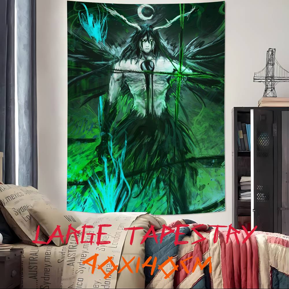 Fashion Cool Anime BBleachS Tapestry Decoration Bedroom Dormitory Background Cloth Holiday Home Party Living Room Club Tapestry