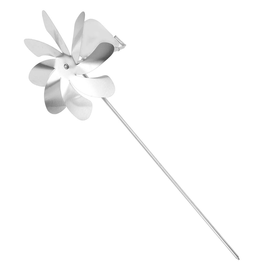 360 Degree Rotation Swivel Weathervane Stainless Steel Windmill Weather Vane for Outdoor Yard
