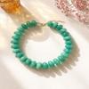 1Pcs Chunky Bohemian Resin Bead Necklace Dopamine Fashion Jewelry Colorful Charms Statement Choker for Beach and Holiday Looks