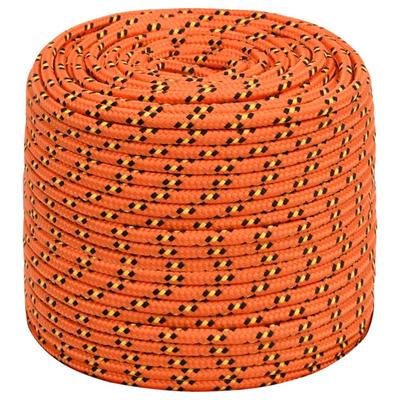 Boat Rope Orange 10 Mm 250 M Polypropylene