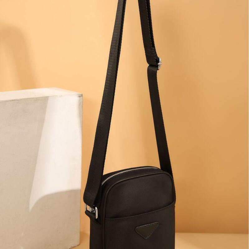 Fashionable Oxford Cloth Women's Crossbody Bags Casual Female Black Shoulder Bags Versatile Small Mobile Phone Coin Purse