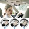 GeeRic 2-Piece Car Glasses Clip, Car Storage, Sunglasses Clip, Glasses Holder, for Car Sun Visor, Car Glasses Holder, Easy Installation, Anti-Los