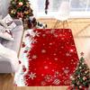 Christmas Rug Festive Carpet For Live Room Large Area Rug Bedroom Rug Soft Doormat Welcome Mat Home Decoration