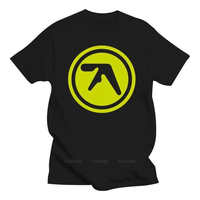 Camiseta Con El Logotipo De Aphex Twin S