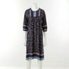 Venus Flower Border Print Dress Vevs117l