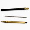 Great Cartier Ballpoint pen Trinity Twist type black mens Used