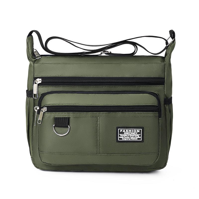 

Men s Waterproof Wear-resistant Crossbody & Single Shoulder Casual Backpack with Business Pocket