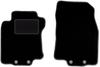 Black Front Mats For: Renault Koleos II SUV (2016-)
