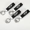 High Grade Leather Keychain Accessoires With Car Logo Keyring For BMW Mini Cooper One S JCW F55 F56 F57 F60 Coupe R50 R53 R56 R5 jvsh88