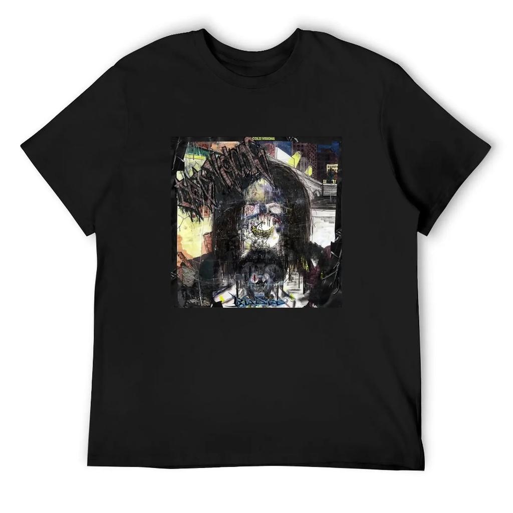 Bladee Cold Visions T-Shirt Customizeds Summer Tops Designer T Shirt Men