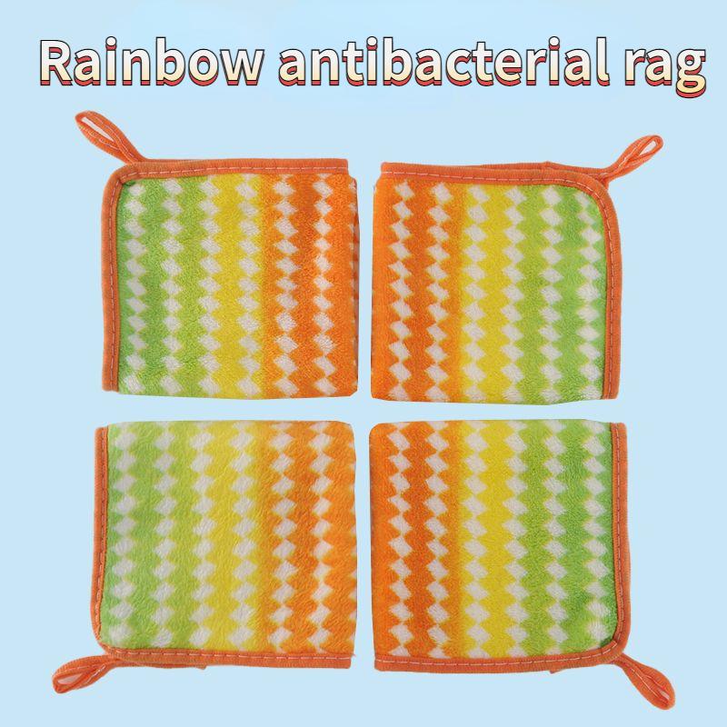 Saugfähige Küchentücher, weiche Mikrofaser-Reinigungstücher, Antihaft-Öl-Geschirrtuch, Lumpen für Küche, Haushalt, Geschirrtuch