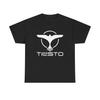 T-shirt Tisto, T-shirt DJ EDM, Maglietta Rave Festival di Musica Dance Elettronica, T-shirt Unisex in Cotone Pesante per Fan di Musica Trance House Uomo Bambini