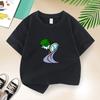 Dragon Ball Summer Childrens TShirt with DZ Letters Print Cute Casual Short Sleeve for Boys and Girls Suitable As A Gift
