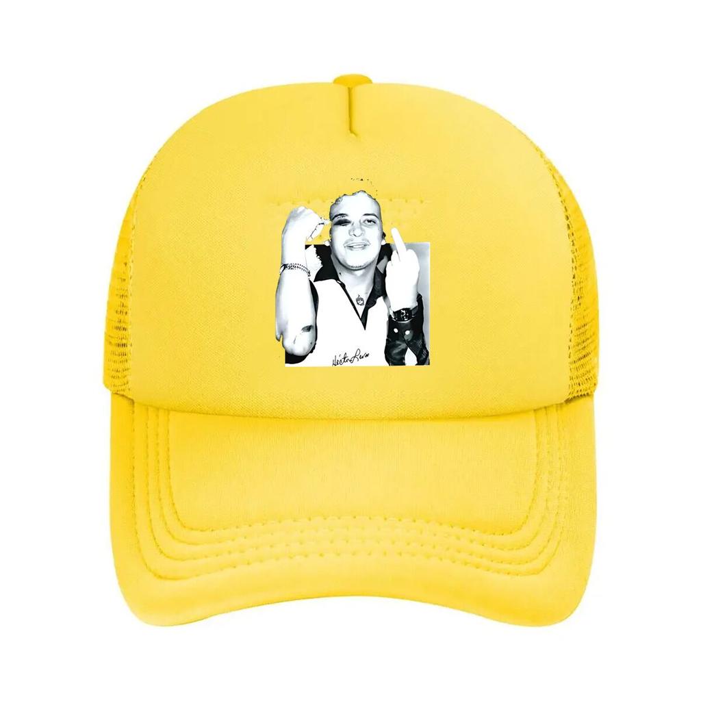 Gesture Portrait Graphic Fashion Mesh Baseball Cap Breathable Casual Hats Outdoor For Unisexs And WoUnisexs