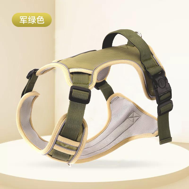 Large Dog Leash Large Dog Out Chest Strap Dog Chain Collar Satsuma Golden Retriever Dog Walking Leash Pet Supplies