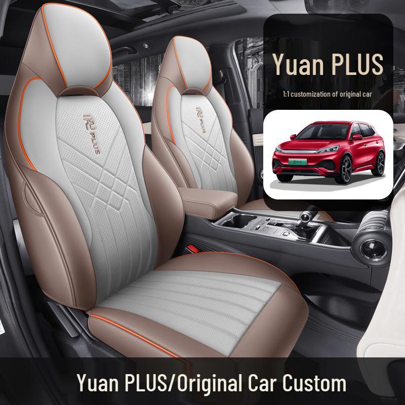 BYD Yuan Plus All-Season Leather Car Seat Cushion Cover