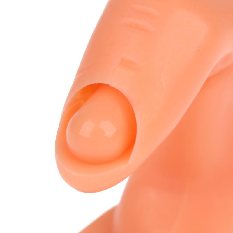 1/5/10Pcs Fake Practice Finger Mannequin With Or Without Nail Reusable Nail Art Training Tool For Nail Salon Beginner Learning