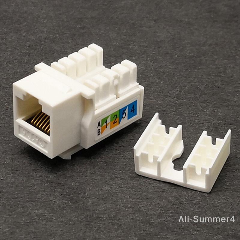 5 Stücke CAT6 RJ45 110 Anlege Keystone Computer Modul Netzwerk Ethernet Jack