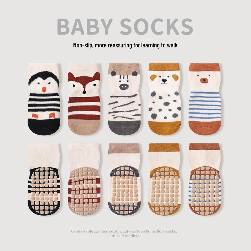 2025 Baby Gel Non-Slip Walking Socks | Breathable Mid-Calf for Infants