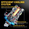 LED H7 Headlight Bulb Kit High Low Beam 30000LM Super Bright 6500K White