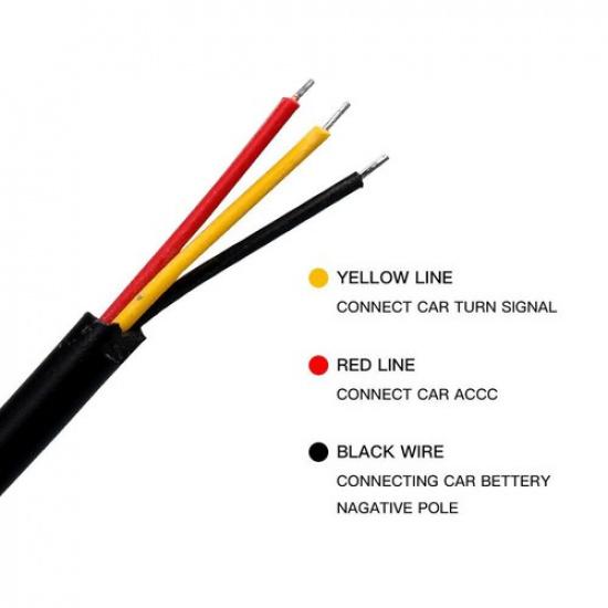 2x 60cm Car Daytime Running Light LED Strip Turn Signal Lamp Flexible Waterproof