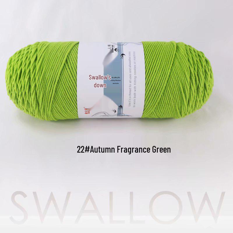 4 Liang Five-Strand Yarn: Cotton-Wool Medium-Thick Knitting Yarn for DIY Scarves and Shawls