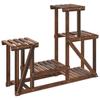 VidaXL Support à fleurs 90x25x73,5 cm bois massif de sapin 362875