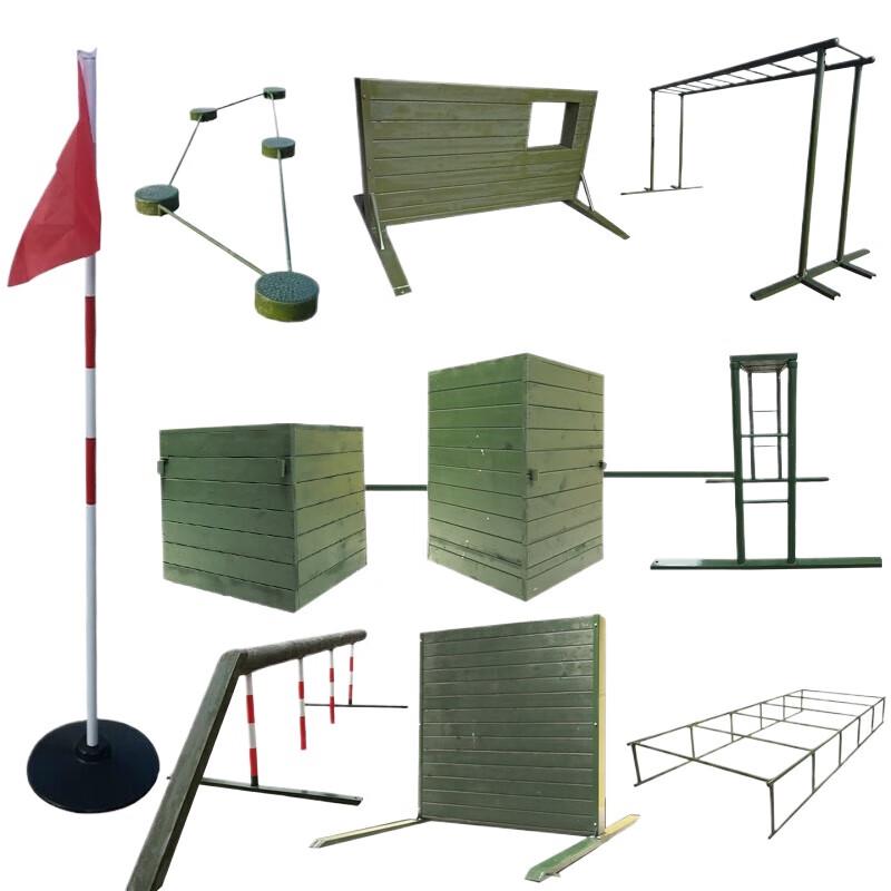 Jùnmò 9-Piece Mobile Obstacle Course Training Set