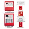 Bay Gas Fire Extinguisher QKP Series: Models 01H/02H/04H with Gas Release Button 8317H/Manual Auto 8318H.