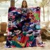 1PC Teen Titans, Zine Outdoor Blanket Lightweight Flannel, Soft & Warm, All-Season Use for Sofa, Outdoor, Camping, Living Room, Office14