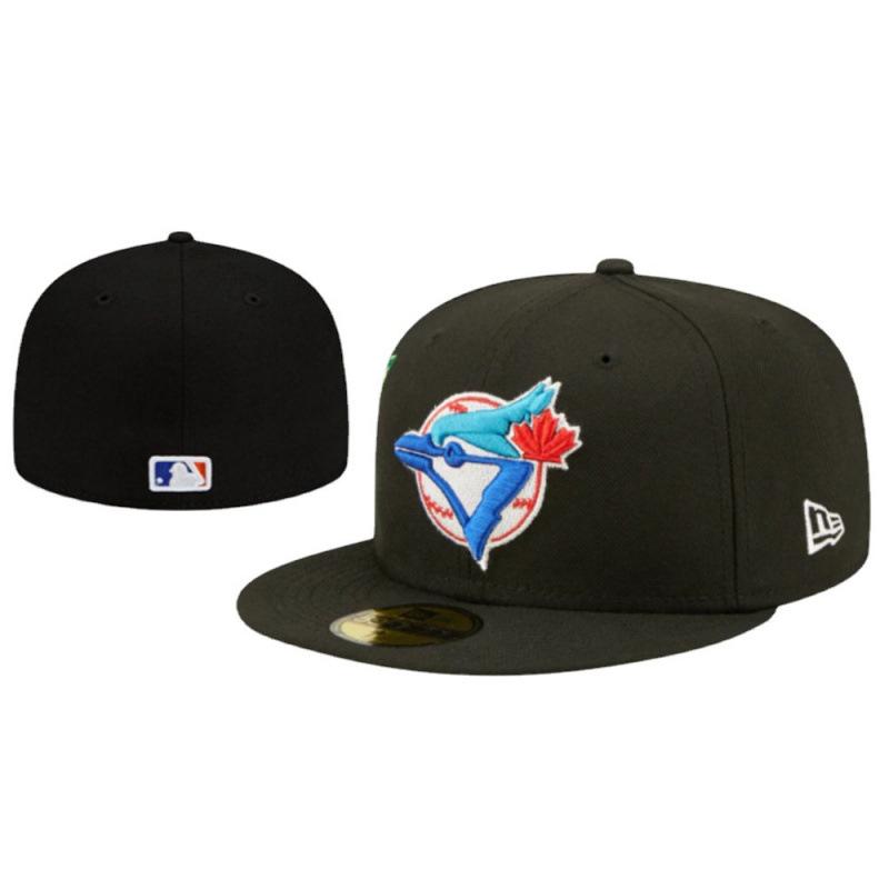 Toronto Blue Jays Closed-top Sun Protection Hat, Couple's Sun Hat, Embroidered Cap, Full-cover Baseball Cap
