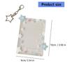 3 Inch Photo Card Pouches Photo Card Protector Sleeve Mini Photo Protector With Carry Hook For Backpacks Key Organizes