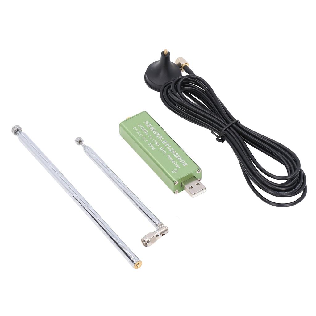 Software Defined Radio SDR Kit TV Scanner Receiver RTL2832U R820T2 Full Band 25‑1760MHz