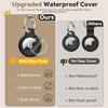 Portachiavi Impermeabile per Airtag con Apple Airtags, Porta Air Tag Antigraffio e Antiurto