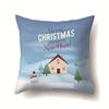 Christmas Series Polyester Pillows Santa Multi-platform Christmas Elk Pillow Cover
