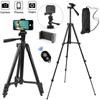 Tripod for Phone Lightweight Camera Tripod Stand with Bluetooth Selfie Remote Phone Holder Video Photography for iPhone Xiaomi