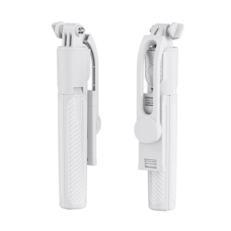 Bluetooth Selfie Stick with Fill Light & Tripod Stand for Live Streaming