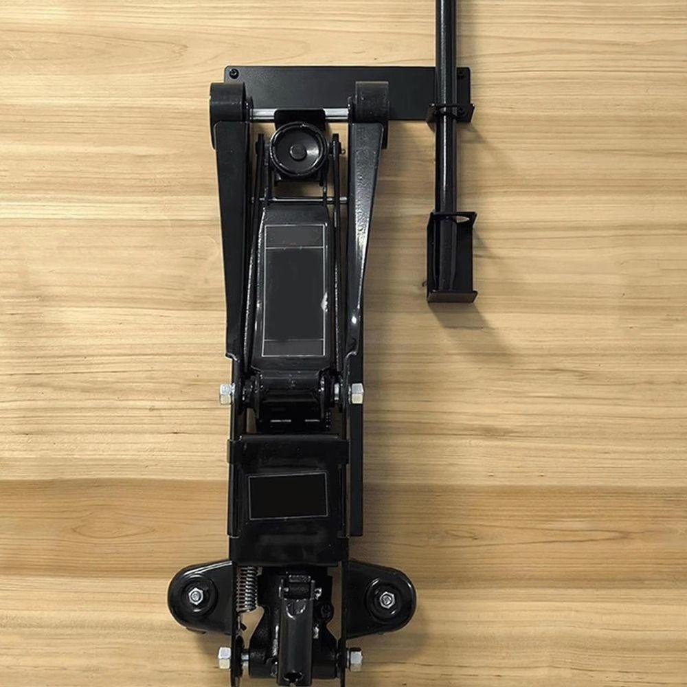 2pcs Space Saving Jack Stand Wall Mount Heavy Duty Garage Tool Organizer Floor Jack Mount  Shop