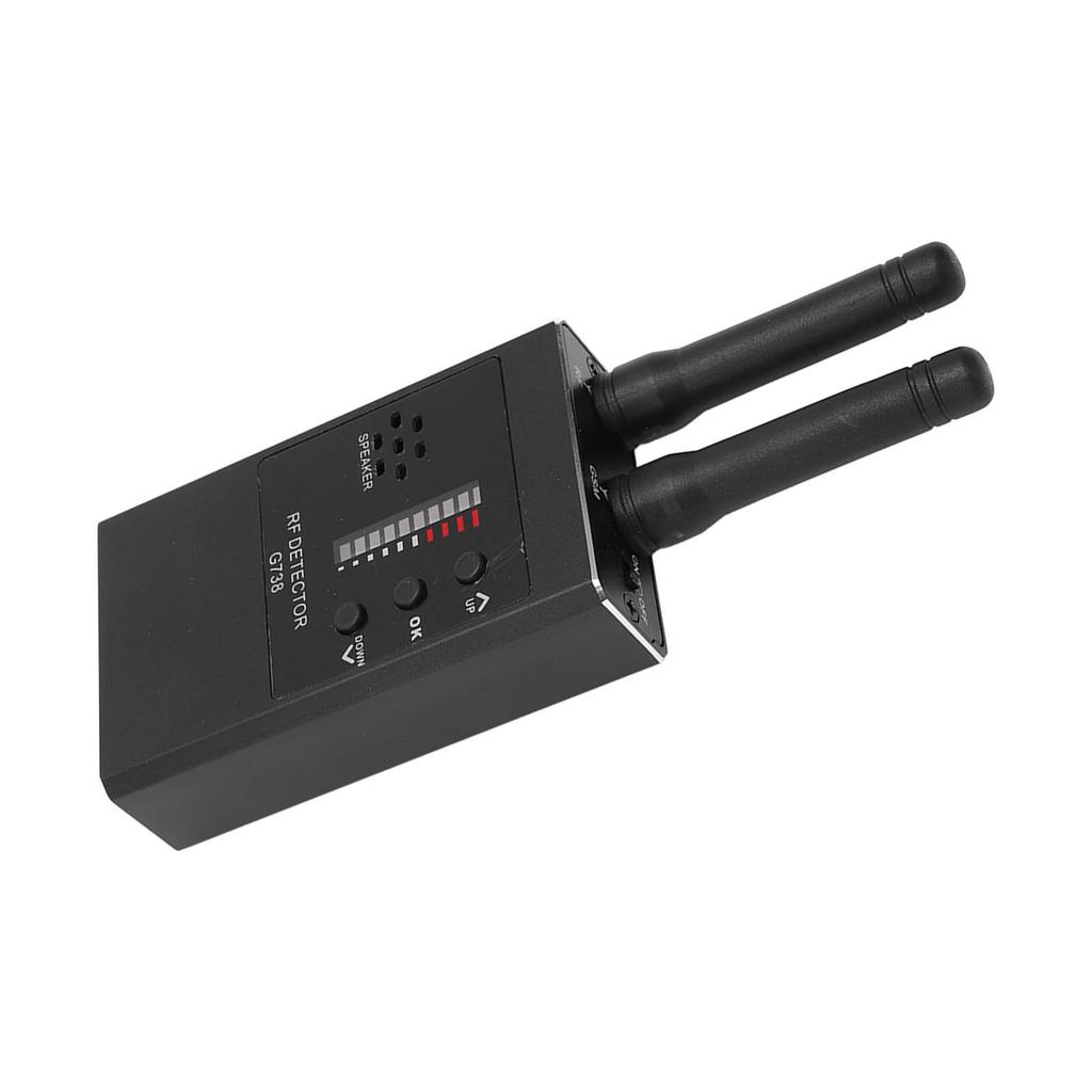 Bug Detector Wireless Signal RF Scanner Camera Finder Tool for Hotel Room Office Black