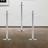 Crowd Control Rope Barrier 1M Design For Event Queue Management Stanchion Hook Dividers Indoor Outdoor Use
