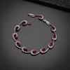 Bracelet Charm Élégant pour Femme Incrusté de Cristal Mode Bijoux de Fiançailles Mariage