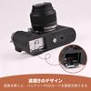 CLC Handmade FUJIFILM X-T50 Camera Case, Camera Cover, Camera Bag, Genuine Leather with Cowhide Leather Top and Metal Base Plate (Black)
