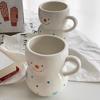 350ML Snowman Mug Creative Large Capacity Ceramic Cup Coffee Cups Lovely Men and Women Birthday Gift Dormitory Fund
