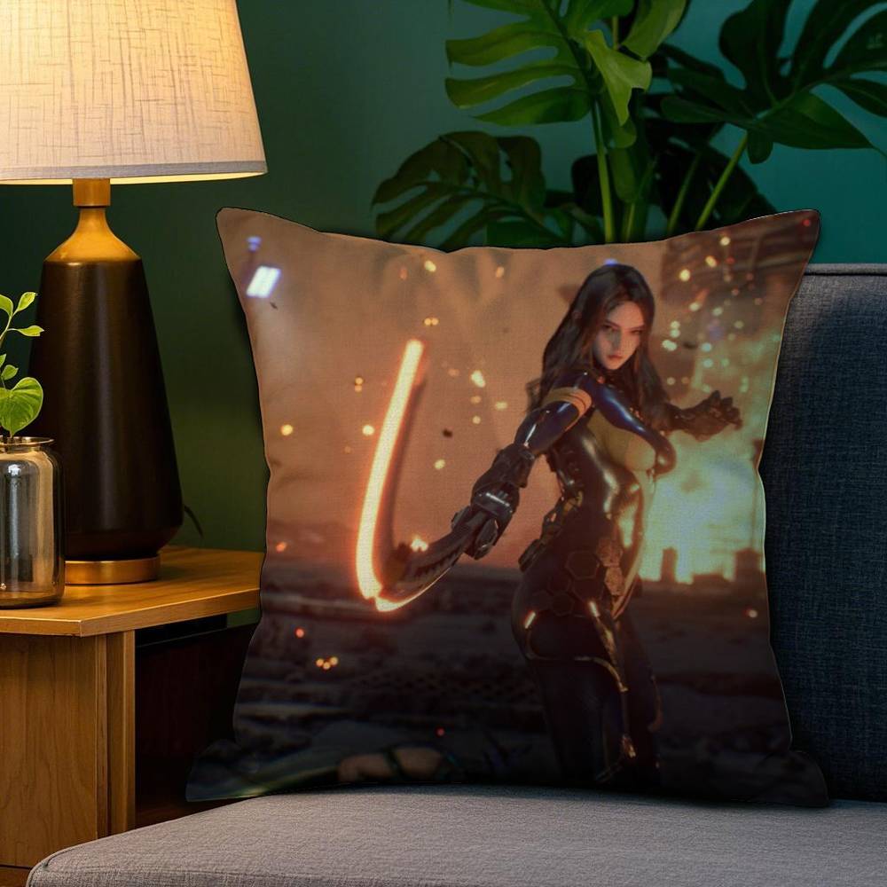 Game S-Stellar B-Blade Pillow Case Sofa Living Room Bedroom Double-sided Printing Square Cushion Nap Time Cushion Cover