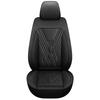 Universal Full Leather Car Seat Covers for All Seasons - Five Seats, Full Coverage with Backrest Cushion