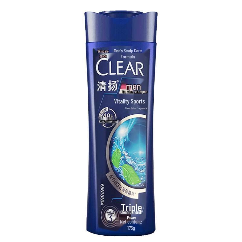 Clear Men Anti-Dandruff Shampoo, Vitality Sports Mint