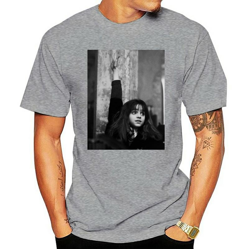 Emma Watson Girl White Printed Short Sleeves Cotton Unisexunisexunisex Fashion T Shirt Tee Tshirt