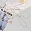 Universal Phone Lanyard Long Crossbody Necklace Chain Pearl Phone Straps Anti-Lost Hanging Rope For Phone Case Keychain Pendant