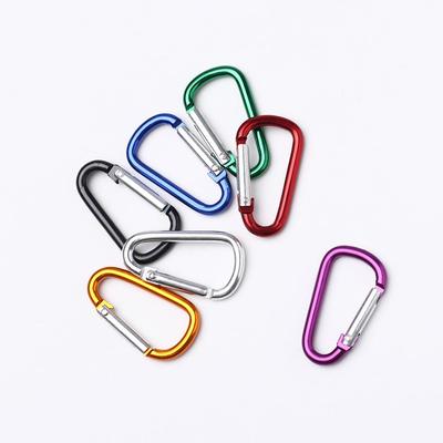 5/10pcs New Equipment Safety Alloy Carabiner Buckle Keychain Climbing Buckles Camping Hiking Hook