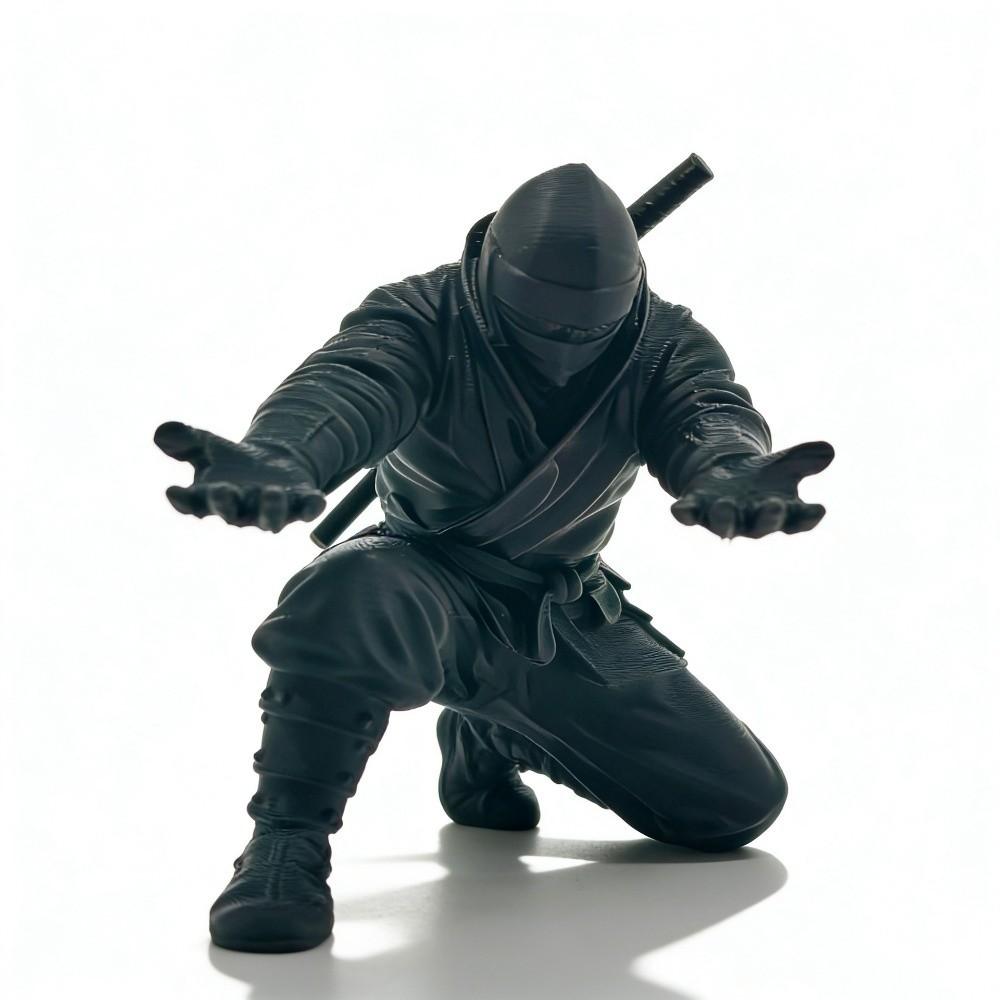 Exquisite Funny Ninja Ornaments Creative Decorations Pen Holder Multi-functional 3D Printing Warrior Ornaments Office